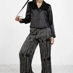 LVT1 CATHEDRA SATIN JACQUARD SHIRT