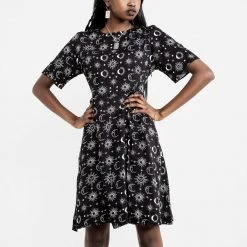 MET1 Clothing MOONBEAM SKATER DRESS