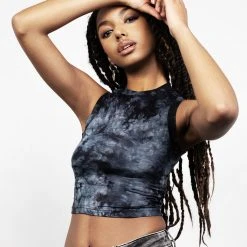 MET1 Women DRACONIC TIE DYE TANK TOP