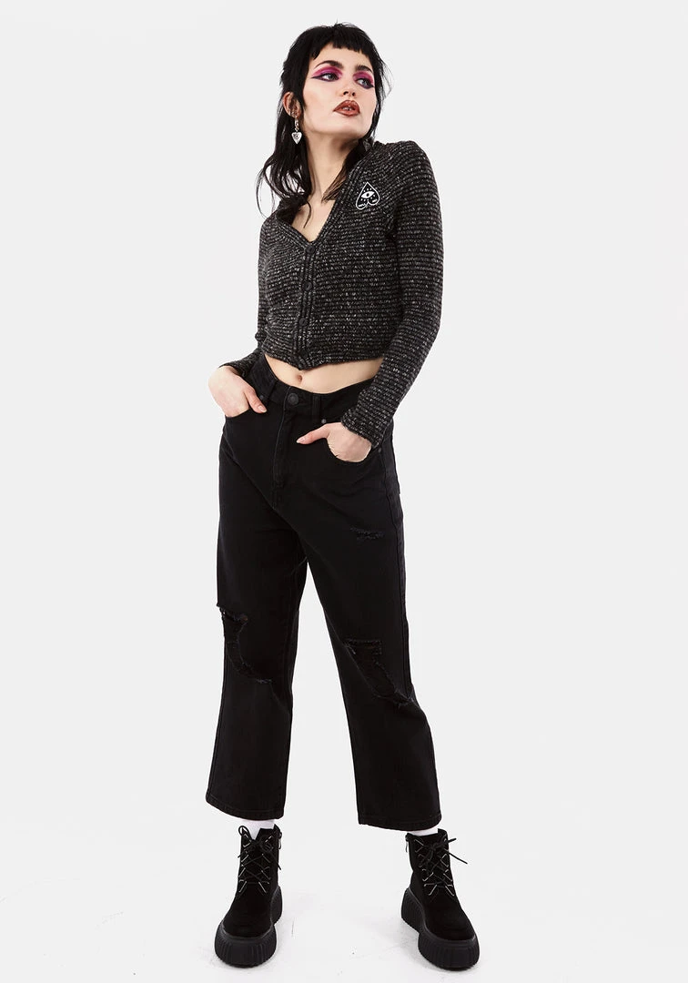 MET1 HILDEGARD EMBROIDERED KNIT CARDIGAN Clothing 5 MET1 HILDEGARD EMBROIDERED KNIT CARDIGAN Clothing