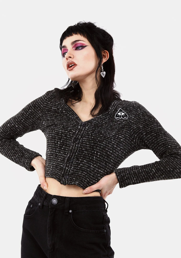 MET1 HILDEGARD EMBROIDERED KNIT CARDIGAN Clothing 7 MET1 HILDEGARD EMBROIDERED KNIT CARDIGAN Clothing