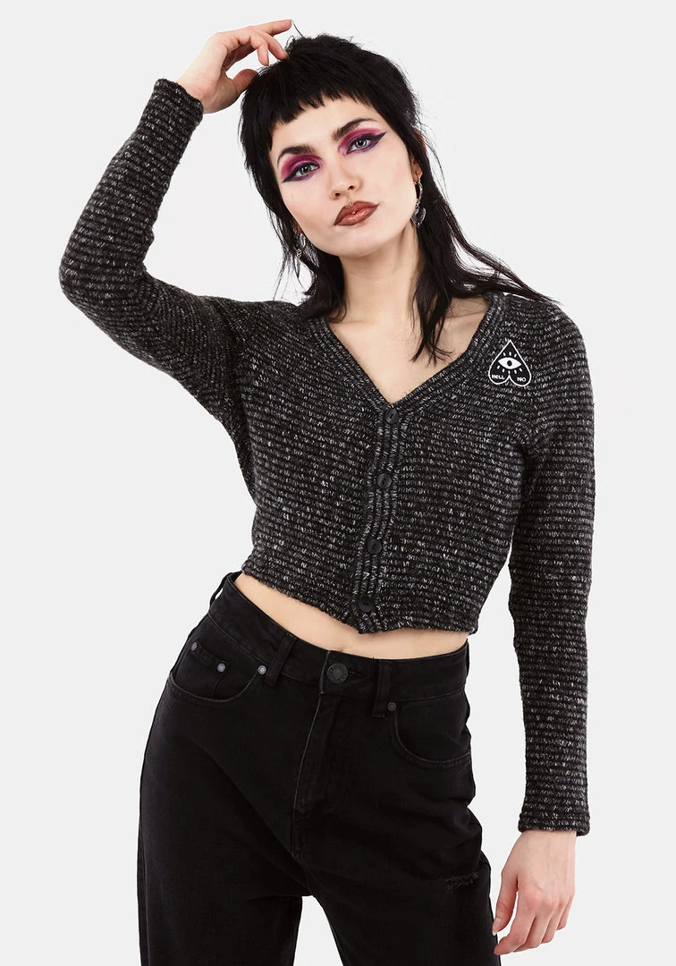 MET1 HILDEGARD EMBROIDERED KNIT CARDIGAN Clothing 3 MET1 HILDEGARD EMBROIDERED KNIT CARDIGAN Clothing