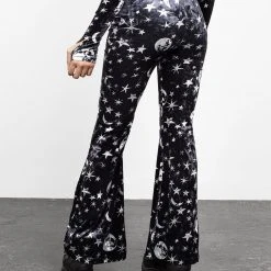 MET1 Clothing ALLNIGHTER VELVET FLARES