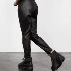 MET1 Clothing BITEFEST COATED SKINNY TROUSER 15 MET1 Clothing BITEFEST COATED SKINNY TROUSER