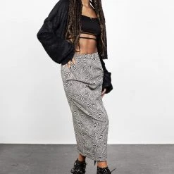 PFA1 Binx Fluffy Relaxed V-Neck Cardi