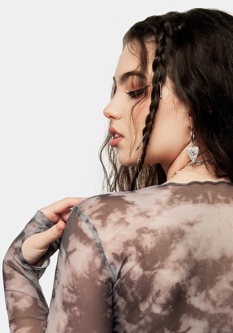 MET1 HEAVENS MESH CROP TOP 9 MET1 HEAVENS MESH CROP TOP