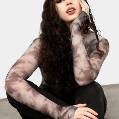 MET1 HEAVENS MESH CROP TOP 16 MET1 HEAVENS MESH CROP TOP