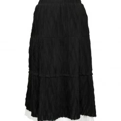 MET1 MUTINY LAYERED MIDI SKIRT