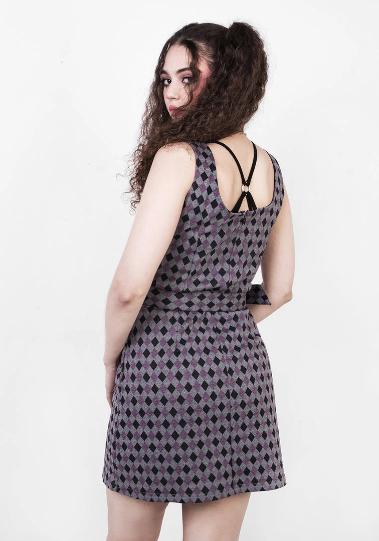 MET1 CLOWNTEARS BELTED PINAFORE DRESS Women 5 MET1 CLOWNTEARS BELTED PINAFORE DRESS Women