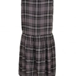 MET1 Women DOLLY CHECK MINI DRESS