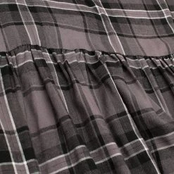 MET1 Women DOLLY CHECK MINI DRESS