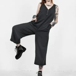 MET1 CANNONBALL A-LINE JUMPSUIT
