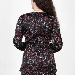 MET1 ROSETEARS FRILL PEPLUM MINI DRESS 14 MET1 ROSETEARS FRILL PEPLUM MINI DRESS