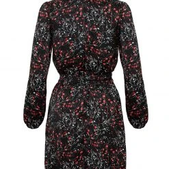 MET1 ROSETEARS FRILL PEPLUM MINI DRESS 17 MET1 ROSETEARS FRILL PEPLUM MINI DRESS