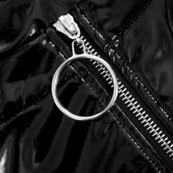 MET1 Women SINISTER MINI VINYL SKIRT