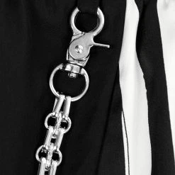 MET1 PARANORMAL ASYMMETRIC MIDI SKIRT