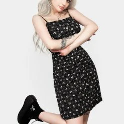 MET1 SANFRAN BUTTON UP CAMI MINI DRESS Women