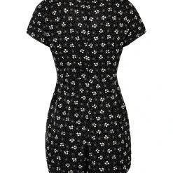 MET1 SANFRAN BUTTON UP PLAYSUIT Women 19 MET1 SANFRAN BUTTON UP PLAYSUIT Women