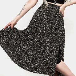 MET1 VALLEY MIDI SKIRT WITH SPLIT Women