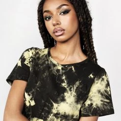 MET1 Coming Soon SCHOLOMANCE TIE DYE SKATER DRESS