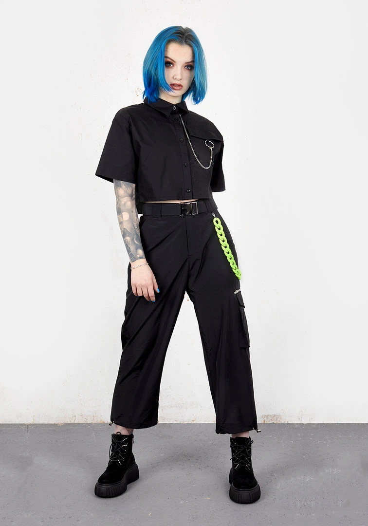 MET1 Clothing Epistle Crop Shirt 7 MET1 Clothing Epistle Crop Shirt