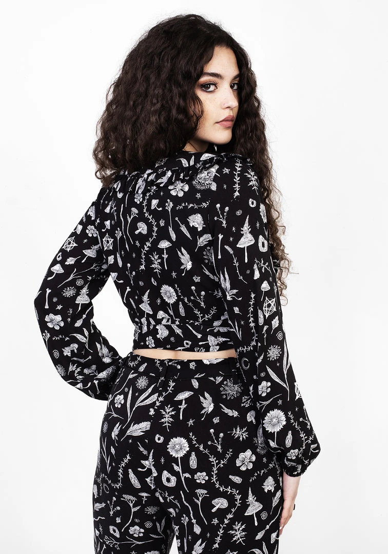 MET1 HEDGEWITCH WRAP TOP Women 4 MET1 HEDGEWITCH WRAP TOP Women