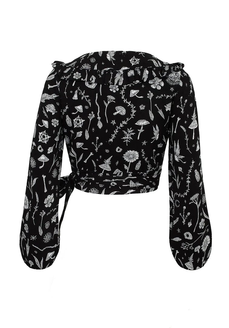 MET1 HEDGEWITCH WRAP TOP Women 10 MET1 HEDGEWITCH WRAP TOP Women