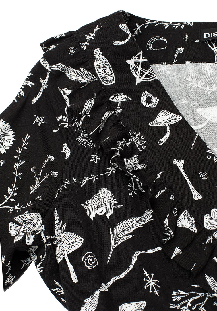 MET1 HEDGEWITCH WRAP TOP Women 9 MET1 HEDGEWITCH WRAP TOP Women