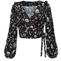 MET1 HEDGEWITCH WRAP TOP Women 15 MET1 HEDGEWITCH WRAP TOP Women