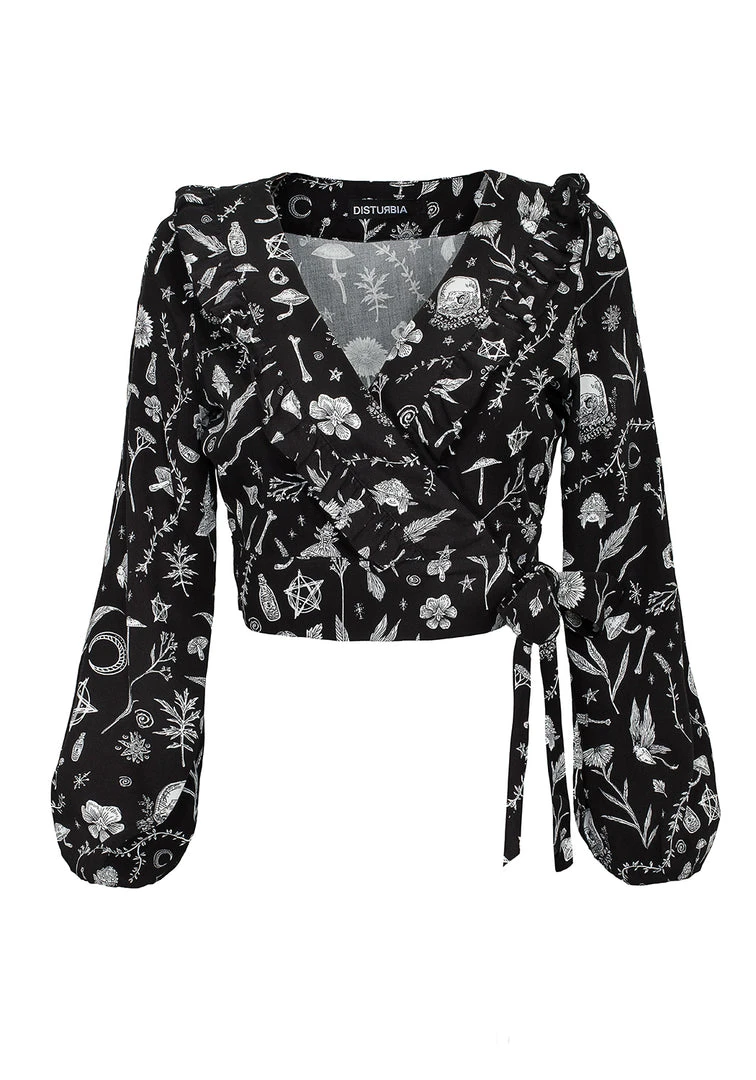 MET1 HEDGEWITCH WRAP TOP Women 8 MET1 HEDGEWITCH WRAP TOP Women