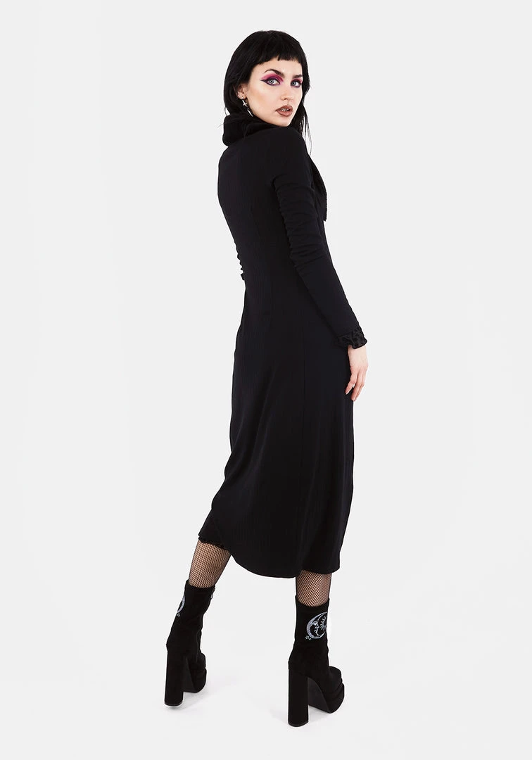 MET1 WOOLFE LONGLINE FAUX FUR CARDIGAN Clothing 5 MET1 WOOLFE LONGLINE FAUX FUR CARDIGAN Clothing