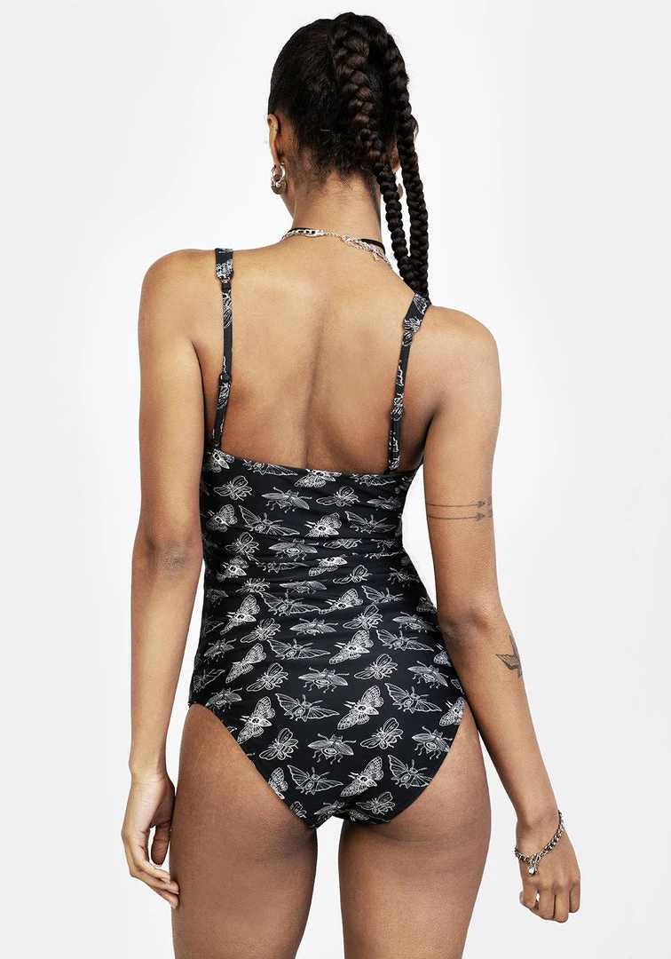 MIF1 Women Mortmoth Cut-Out Swimsuit 4 MIF1 Women Mortmoth Cut-Out Swimsuit
