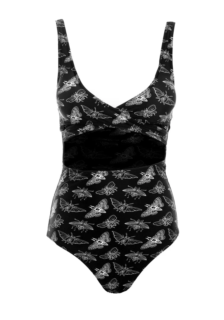 MIF1 Women Mortmoth Cut-Out Swimsuit 8 MIF1 Women Mortmoth Cut-Out Swimsuit