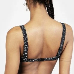 MIF1 Hedgewitch Lace-Up Bikini Top