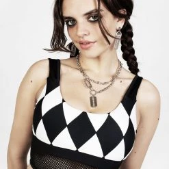 MIF1 Ragdoll Mesh Bikini Top