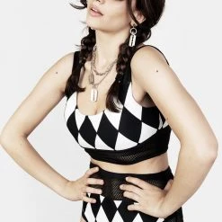 MIF1 Ragdoll Mesh Bikini Top