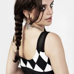 MIF1 Ragdoll Mesh Bikini Top