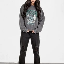 PFA1 Disturbia College Oversized Sweater