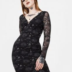 PFA1 La La Land Mesh Mini Dress