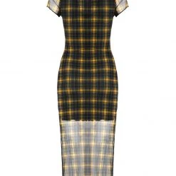 PFA1 Sally Mesh Maxi Dress