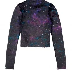 PFA1 Kaleido Mesh Crop Top