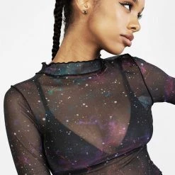 PFA1 Kaleido Mesh Crop Top