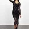 PFA1 Clothing WICKED MIDI DRESS & CARDI SET