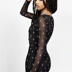 PFA1 Clothing WICKED MIDI DRESS & CARDI SET