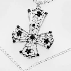 TOU1 Women Confession Multi-Chain Necklace