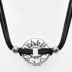 TOU1 Women Runes Layered Necklace