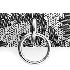 YHU1 GOTHITA PU LACE CHOKER Women