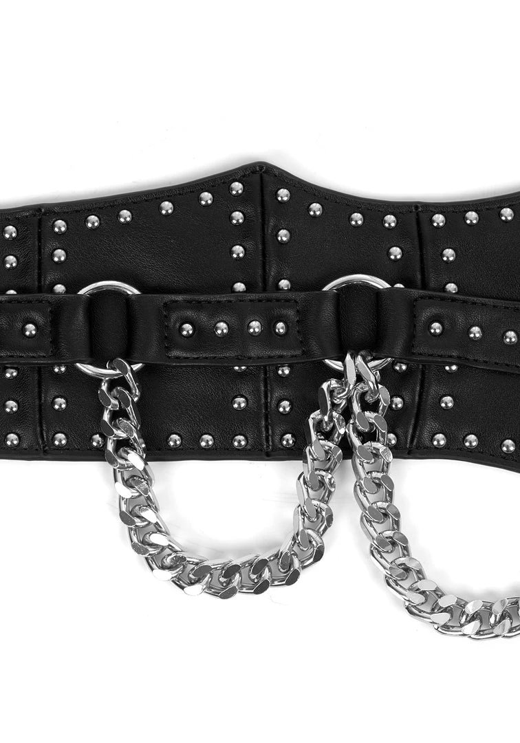 YHU1 NADJA STUDDED WAIST BELT Women 12 YHU1 NADJA STUDDED WAIST BELT Women