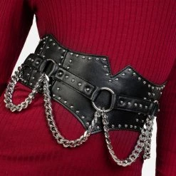 YHU1 NADJA STUDDED WAIST BELT Women 19 YHU1 NADJA STUDDED WAIST BELT Women