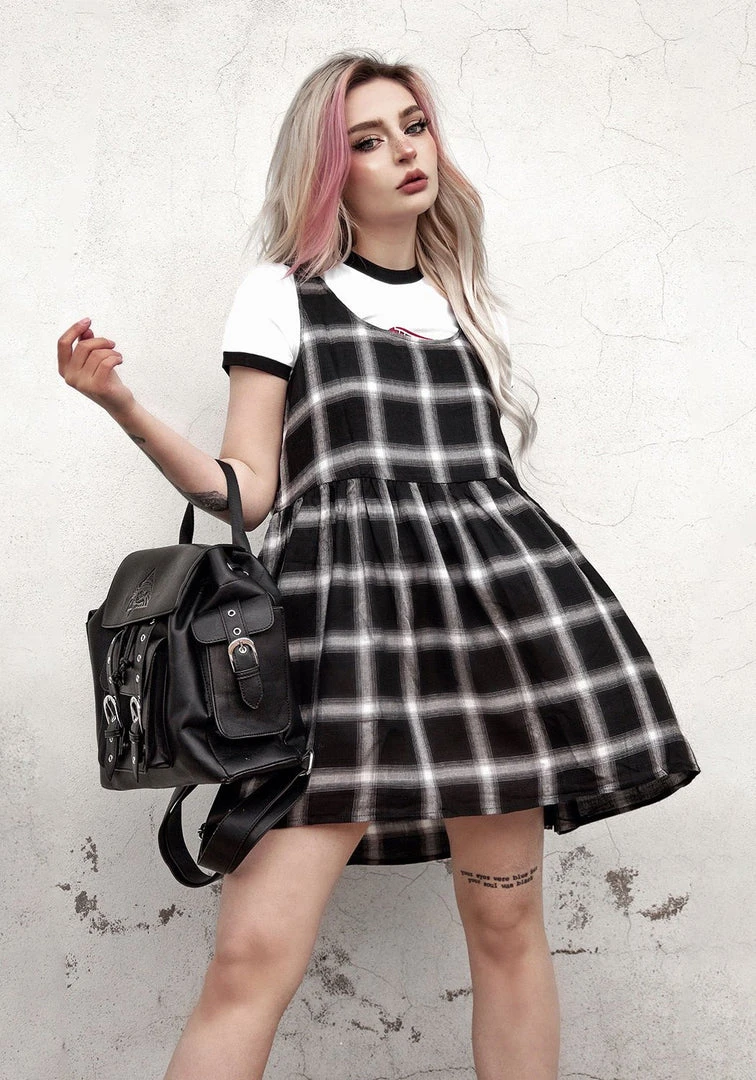MET1 Clothing Singles Plaid Dress 6 MET1 Clothing Singles Plaid Dress